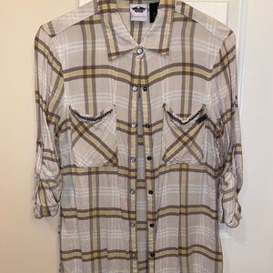 Ladies Harley-Davidson Button Up SZ S
